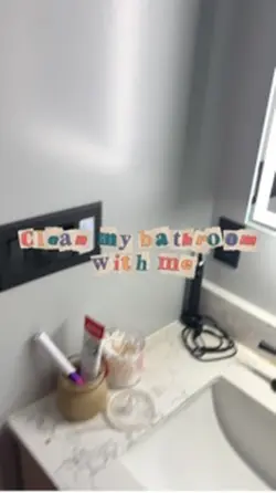 Clean my bathroom 