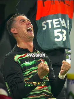 Ronaldo’s passion 🥹❤️