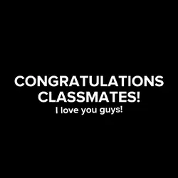 CONGRATULATIONS