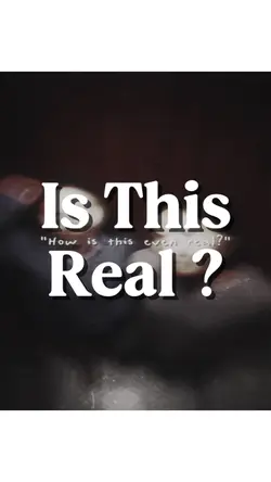 Is This Real ?