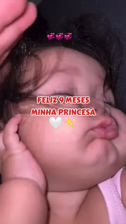 Feliz 9 mês filha