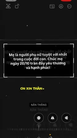 Gửi lời chúc đến mẹ