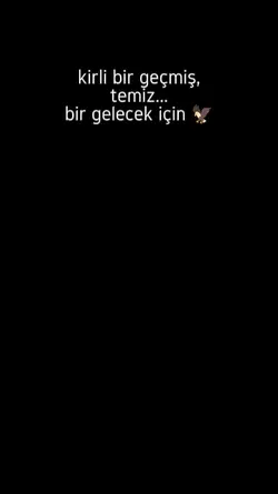 kirli bir geçmiş 