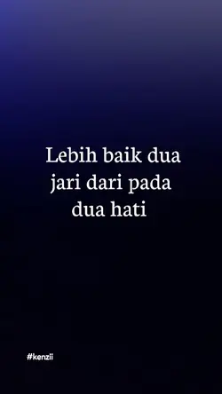 lebih baik dia jari
