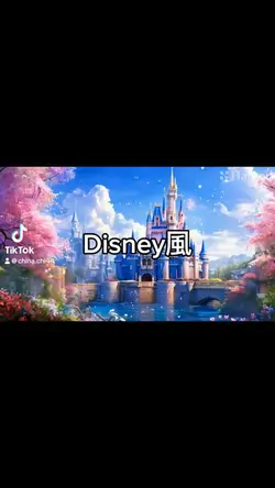 Disney風画像生成AI