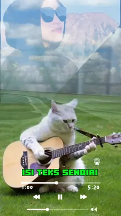 cat main gitar galau