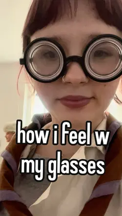 me with glasses