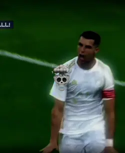 Skull face template 