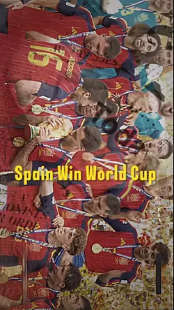 SPAIN WIN WORLD CUP 