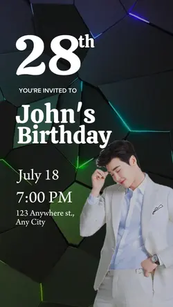 BIRTHDAY INVITATION 