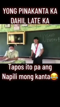 Pinakanta ni teacher