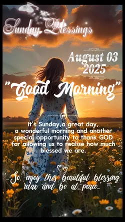 Sunday Blessings 