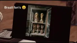 Brazil fan's 