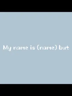That’s not my name