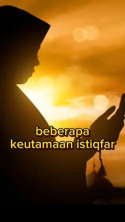 keutamaan istiqfar