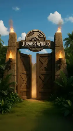 Convite Jurassic