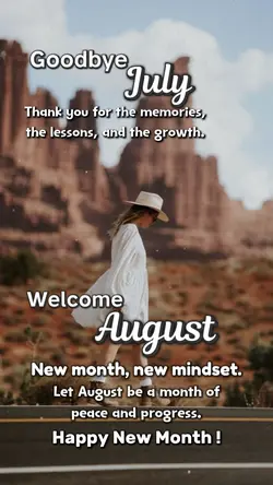 HELLO AUGUST 2026