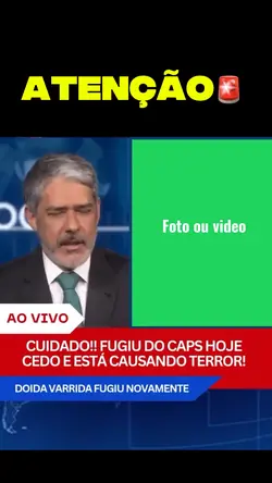 FUGIU NOVAMENTE 