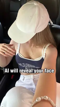 AI face reveal