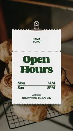 opening hours