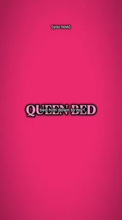 queen bed .