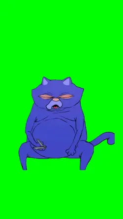 Coughing Cat Meme 