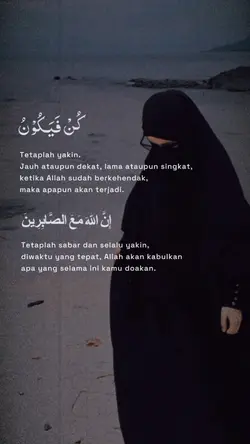 Tetaplah yakin