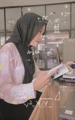 dedek lagi belajar