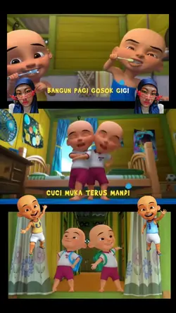 Upin Ipin Berus Gigi