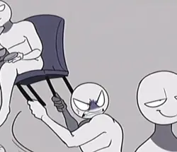 Chair throw meme
