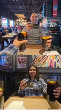 Cheers Split screen