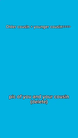 cousin template 🫶🏽