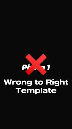 Wrong to Right 