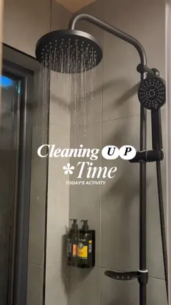 cleaning up time