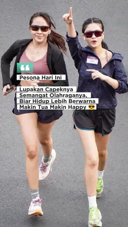 lupakan capeknya