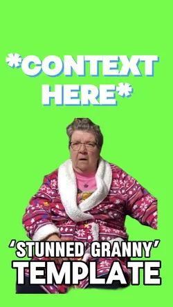 ‘GRANNY STUNNED😲.’ 