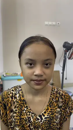 Before after make up