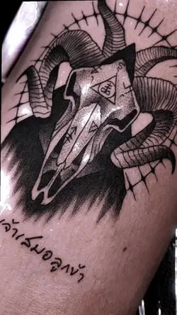 SATAN TATTOO 1CLIP😈