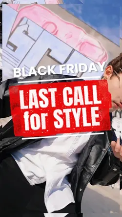 Black Friday Ends