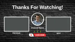 Youtube Outro