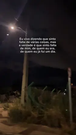 saudade de mim…