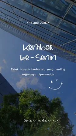Kembali Ke Senin 