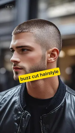 buzz cut hairstyle