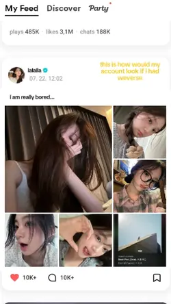 if i had weverse