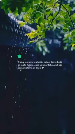 Yang baik menurutNya