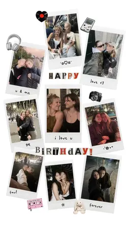 polaroid birthday