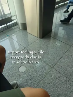 airport feeling