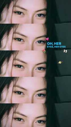 her eyes trend 👀💓