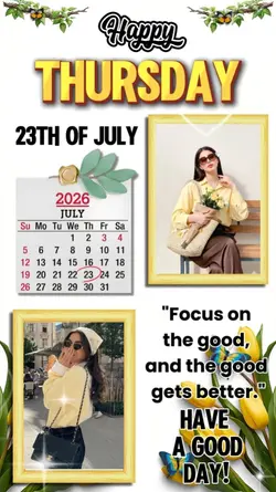 Thursday 23th July 