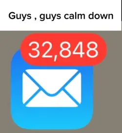 Calm down 😔